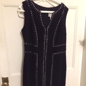 Black Dress with Studs
